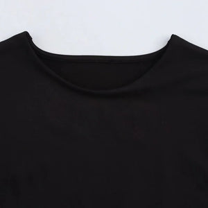 Body string manches longues col haut La Nocturne Brun foncé - Body - image 6
