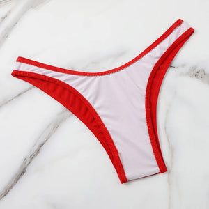 Maillot de bain échancré bandeau sexy 2 pièces Tello - GUAPPAA