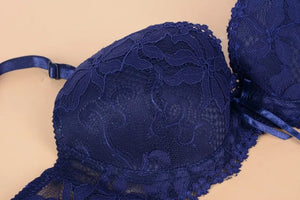Ensemble 2 pièces lingerie dentelle string soutien-gorge Pétillante - GUAPPAA