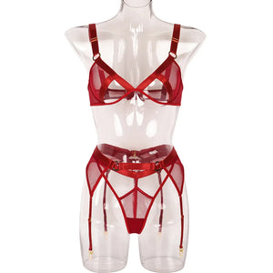Lingerie sexy ensemble trois pièces Le Rapprochement - GUAPPAA