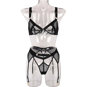 Lingerie sexy ensemble trois pièces Le Rapprochement - GUAPPAA
