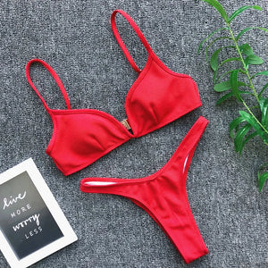Maillot de bain string deux pièces push-up sexy Ulysse - GUAPPAA