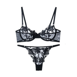 Ensemble lingerie dentelle string ficelle Autrement - GUAPPAA
