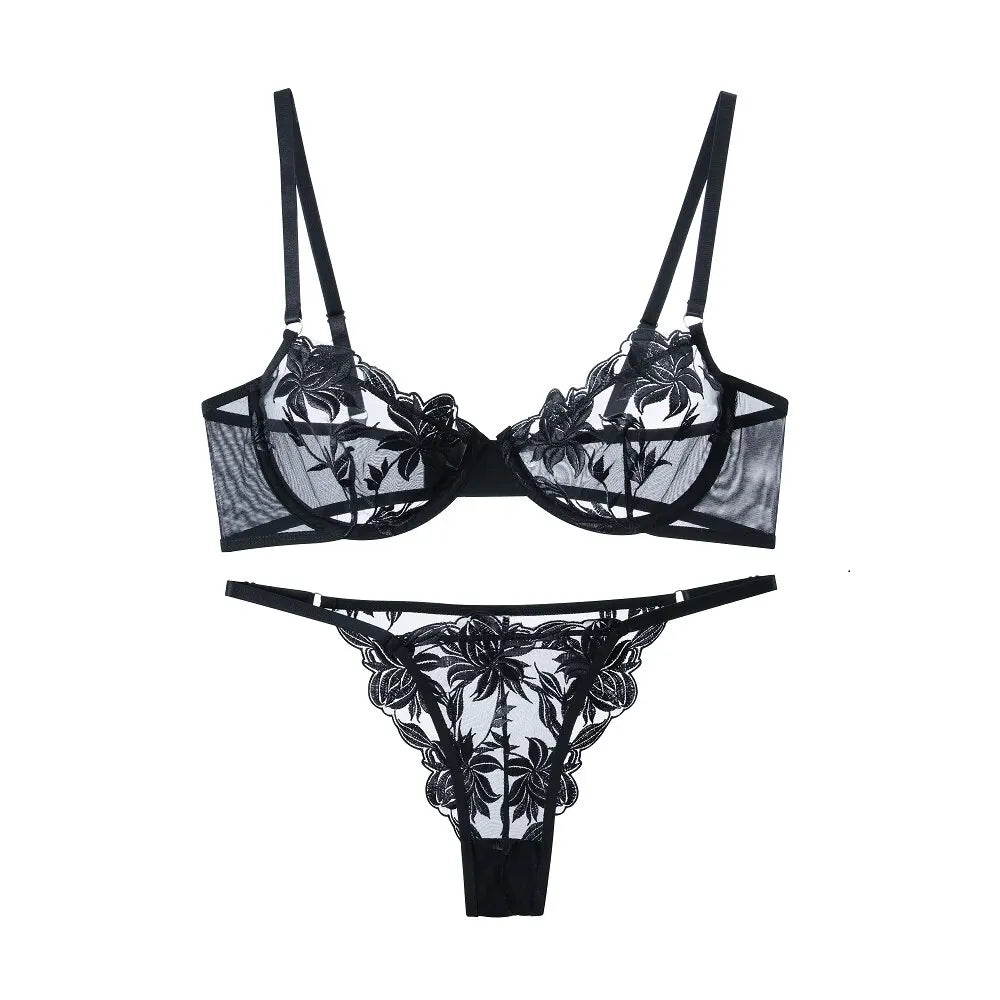 Ensemble lingerie dentelle string ficelle Autrement - GUAPPAA