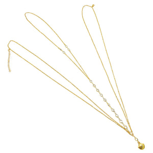 Chaîne de poitrine à strass glamour Délice - GUAPPAA