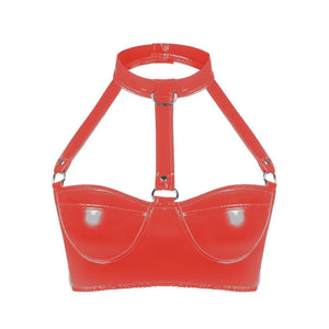 Soutien-gorge effet verni L’Éclat Verni, vue principale du modèle sans armature pour femme