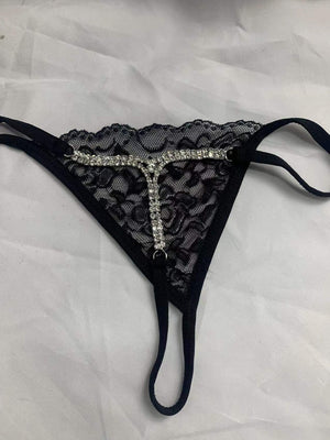 Micro string ficelle à strass sexy femme Locace - GUAPPAA