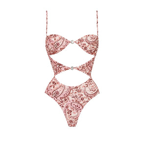 Détail du bas de bikini à nouer L’Escapade Solaire