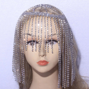 Perruque à strass bijoux Scintillante - GUAPPAA