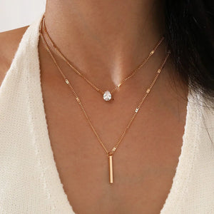 Collier fin pour femme élégant Délicatesse - GUAPPAA