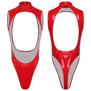 Silhouette complète du body brillant La Magnétique