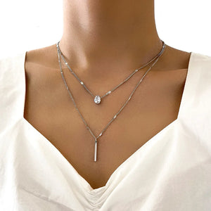 Collier fin pour femme élégant Délicatesse - GUAPPAA