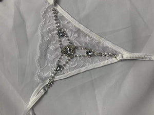 Micro string ficelle à strass sexy femme Locace - GUAPPAA
