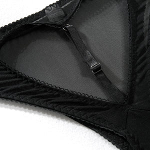 Lingerie sexy soutien-gorge balconnet string porte-jarretelles nippie's Saint Sauveur - GUAPPAA