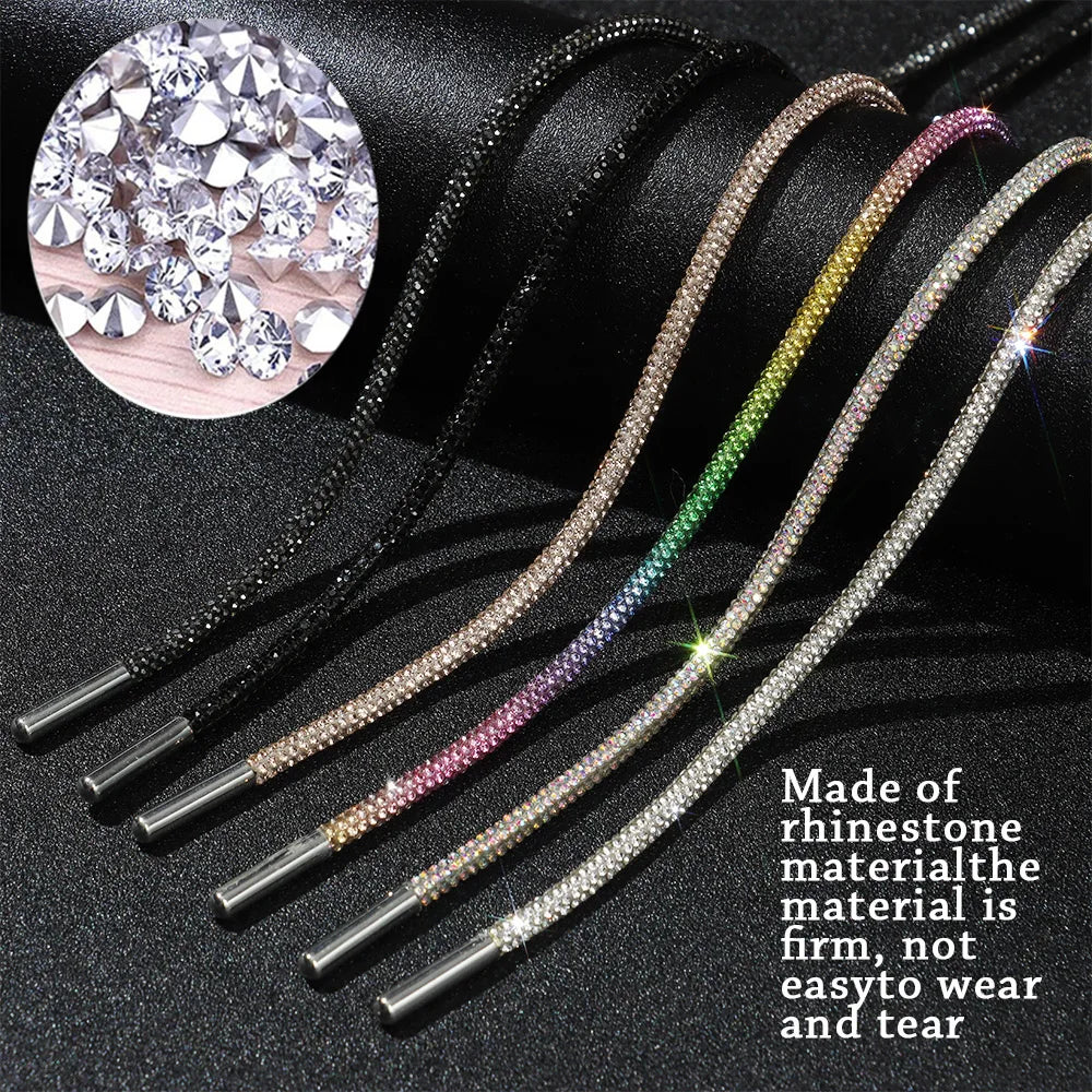 Lacets à strass brillants luxueux 100/120/140/160cm - GUAPPAA
