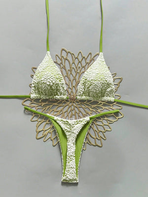 Vue arrière du bikini L’Onde Azur montrant le bas string taille basse et la coupe très dégagée