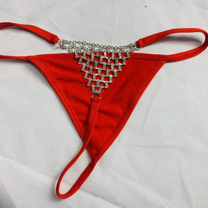 Micro string ficelle à strass sexy femme Locace - GUAPPAA