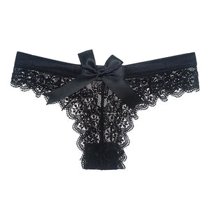 String dentelle sexy papillon taille basse L'aura - GUAPPAA