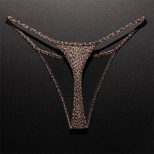 String imprimé léopard La Panthère Fine