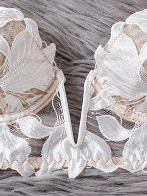 Ensemble lingerie floral brodé Le Marais — vue 07