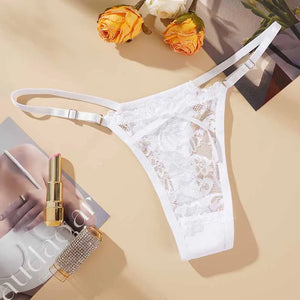 Variante du string La Dentelle dans la gamme lingerie Guappaa