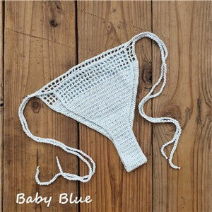 Micro string ficelle de bain crochet tricoté Benalmadena - GUAPPAA