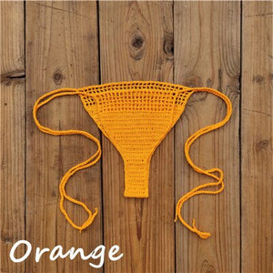 Micro string ficelle de bain crochet tricoté Benalmadena - GUAPPAA
