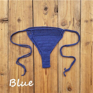 Micro string ficelle de bain crochet tricoté Benalmadena - GUAPPAA