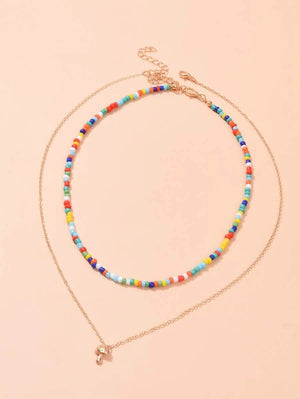 Collier bohème femme à perles ras de cou Kita - GUAPPAA