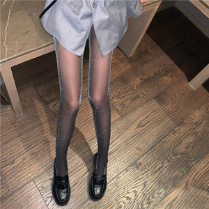 Collants scintillants brillants femme Milan - GUAPPAA