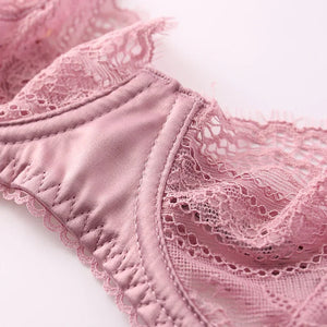 Ensemble lingerie deux pièces dentelle en transparence Tolla - GUAPPAA