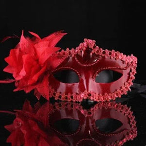 Masque vénitien diamants et plumes - GUAPPAA