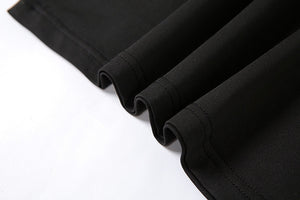 Robe une épaule moulante mi longue décolleté asymétrique Laora - GUAPPAA