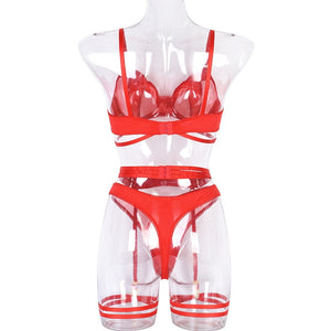 Lingerie transparente érotique et sensuelle ensemble sexy S M L XL Fruit de la passion - GUAPPAA