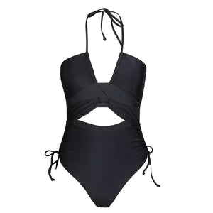 Maillot de bain une pièce sexy culotte liens croisés Sauzao - GUAPPAA