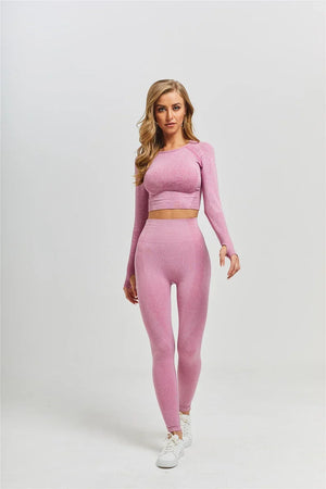 Legging et pull sport femme ensemble fitness crossfit S M L - GUAPPAA