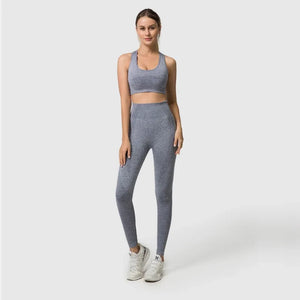Crop top legging long fitness femme deux pièces sport crossfit Perfomax - GUAPPAA
