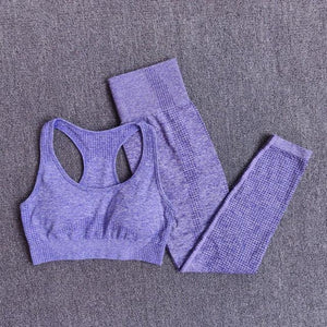 Crop top legging long fitness femme deux pièces sport crossfit Perfomax - GUAPPAA