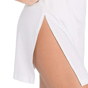 Mini robe fendue courte dos nu décolleté profond plissé Empire S-XL - GUAPPAA