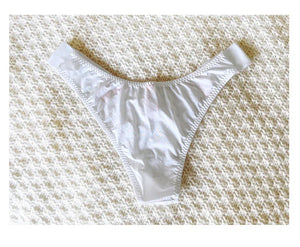 String tanga taille basse V doré bijou femme sexy - GUAPPAA
