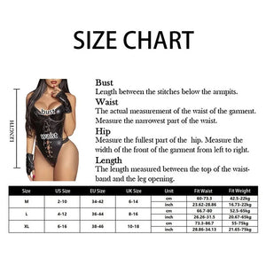 Lingerie body string à lacets ouvert noir - GUAPPAA