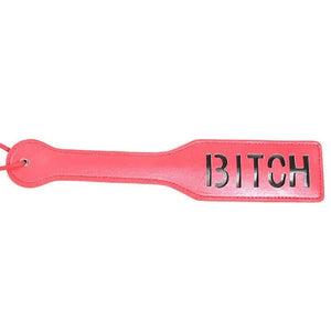 Accessoire de plage et lingerie, paddle en cuir rose avec découpe décorative, GUAPPAA