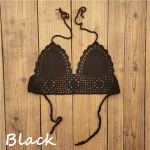 Crop-top de bikini crochet Dominique - GUAPPAA