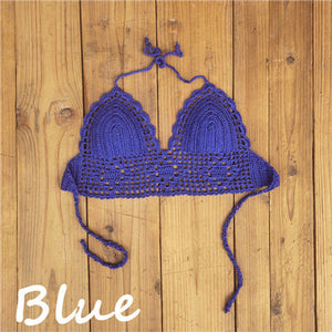 Crop-top de bikini crochet Dominique - GUAPPAA