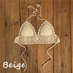 Crop-top de bikini crochet Dominique - GUAPPAA