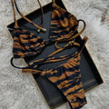 Bikini string ficelle marron deux pièces La Riviera photo