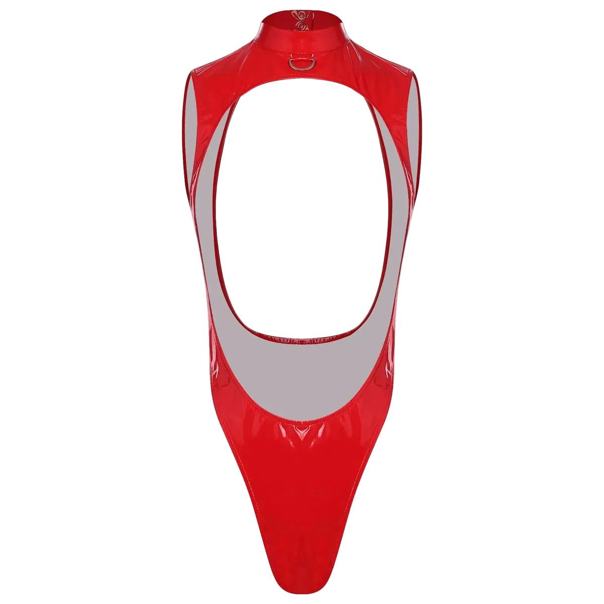 Body PVC brillant col montant La Magnétique