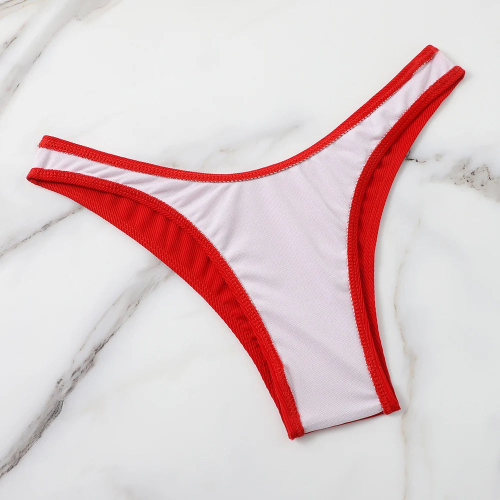 Maillot de bain échancré bandeau sexy 2 pièces Tello - GUAPPAA