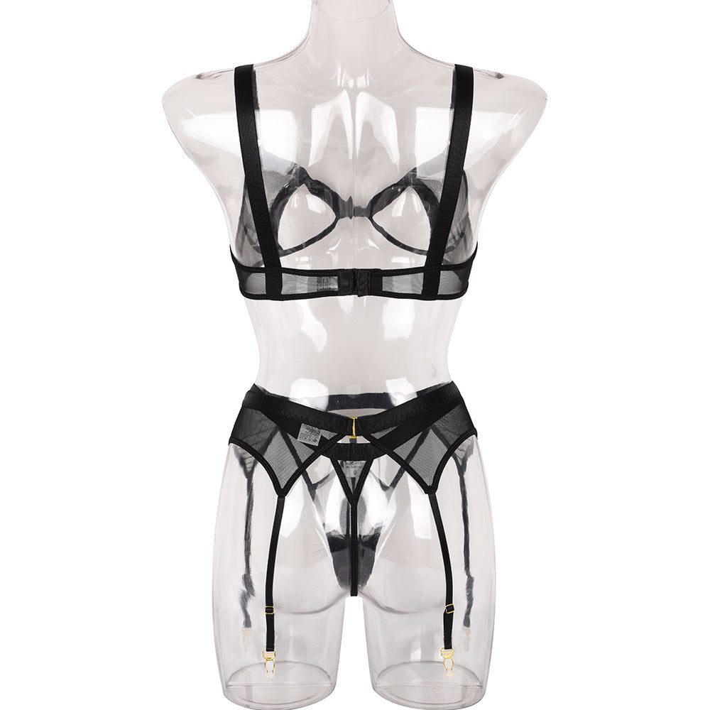 Lingerie sexy ensemble trois pièces Le Rapprochement - GUAPPAA