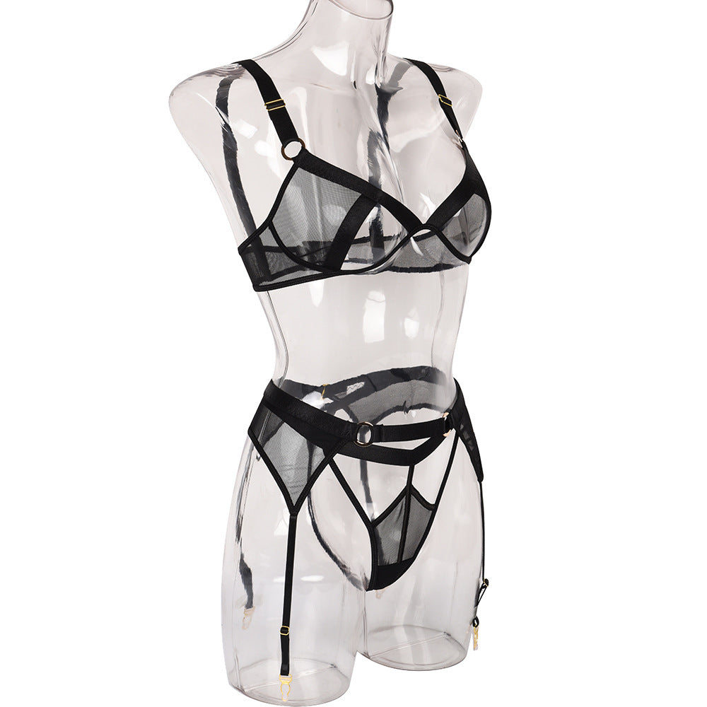 Lingerie sexy ensemble trois pièces Le Rapprochement - GUAPPAA